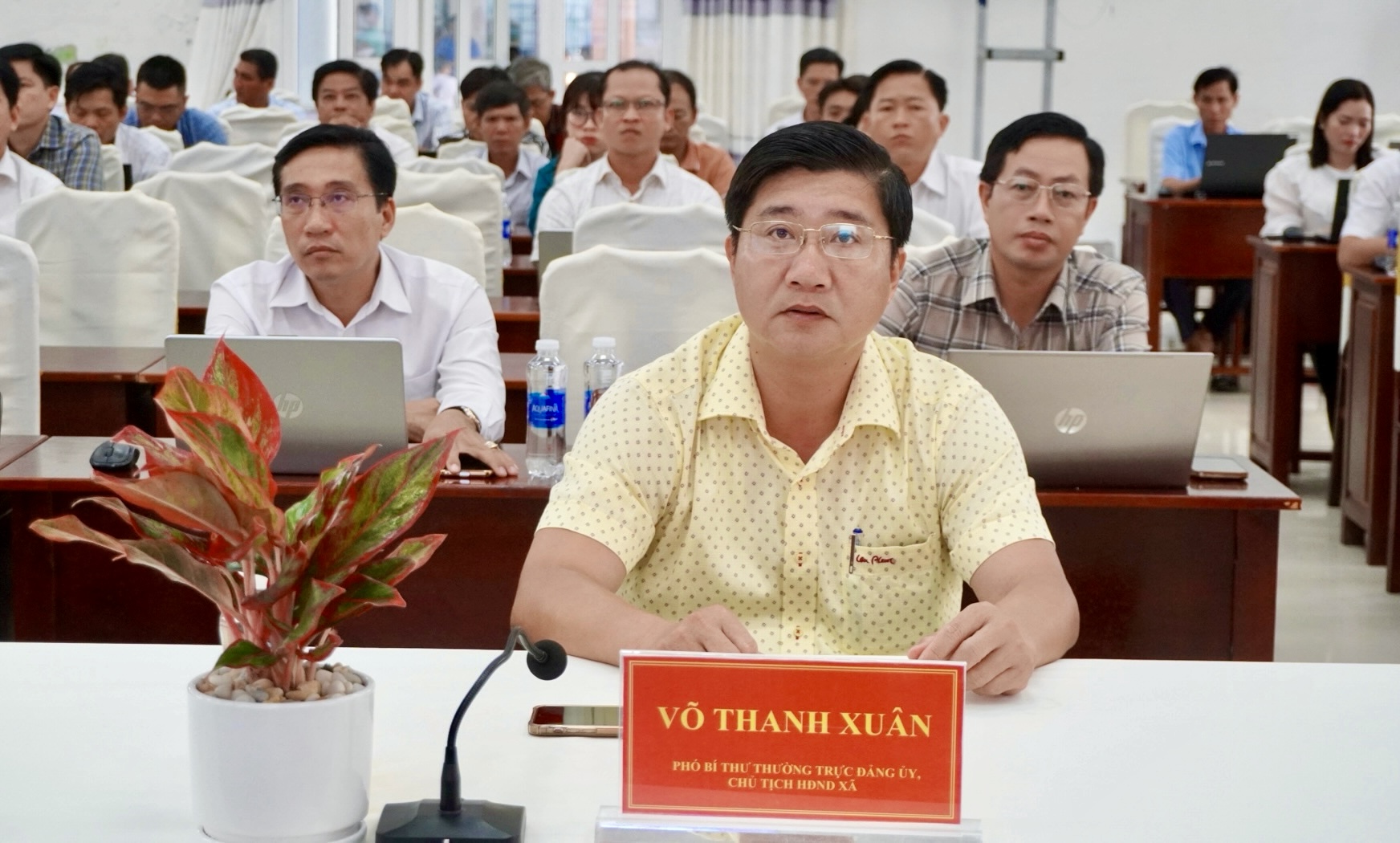 Đại biểu tham dự buổi tập huấn.